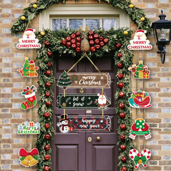 Creative Christmas Door Hanging Decoration